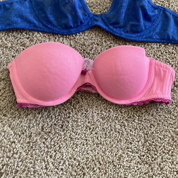 34A Gap Bra Bundle of 3 Includes Victoria Secret Strapless - Picture 5 of 8